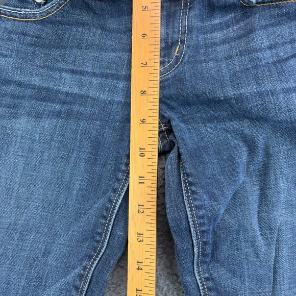American Eagle Outfitters Womens Jeans Dark Wash Bootcut Stretch Size 4 - Picture 4 of 8